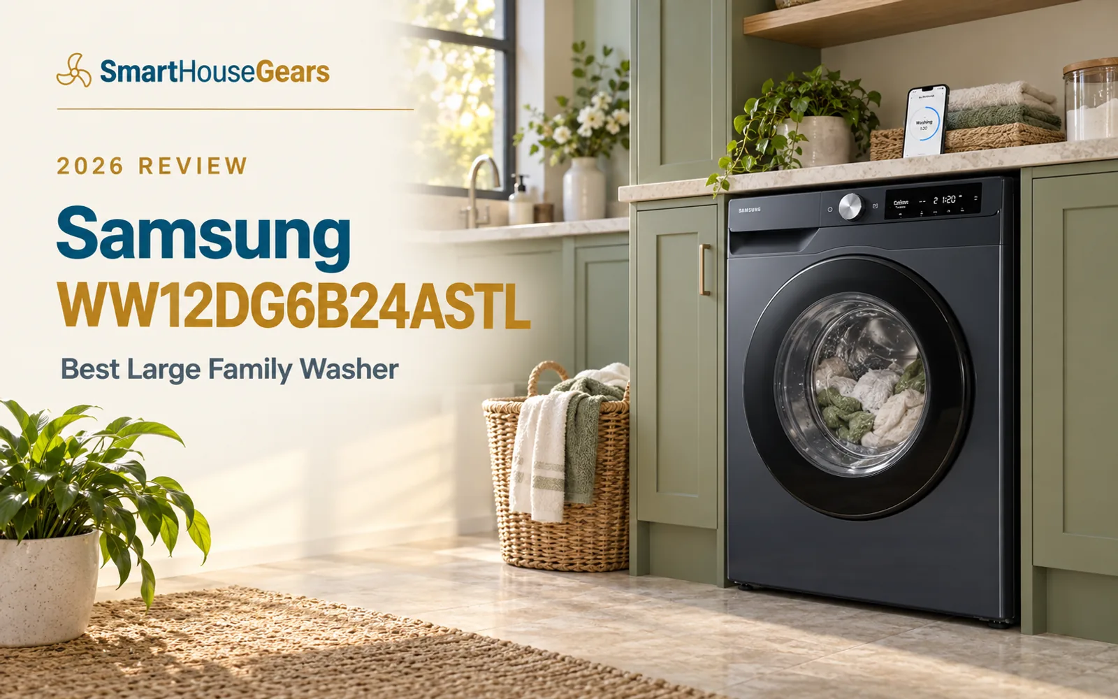 Samsung WW12DG6B24ASTL