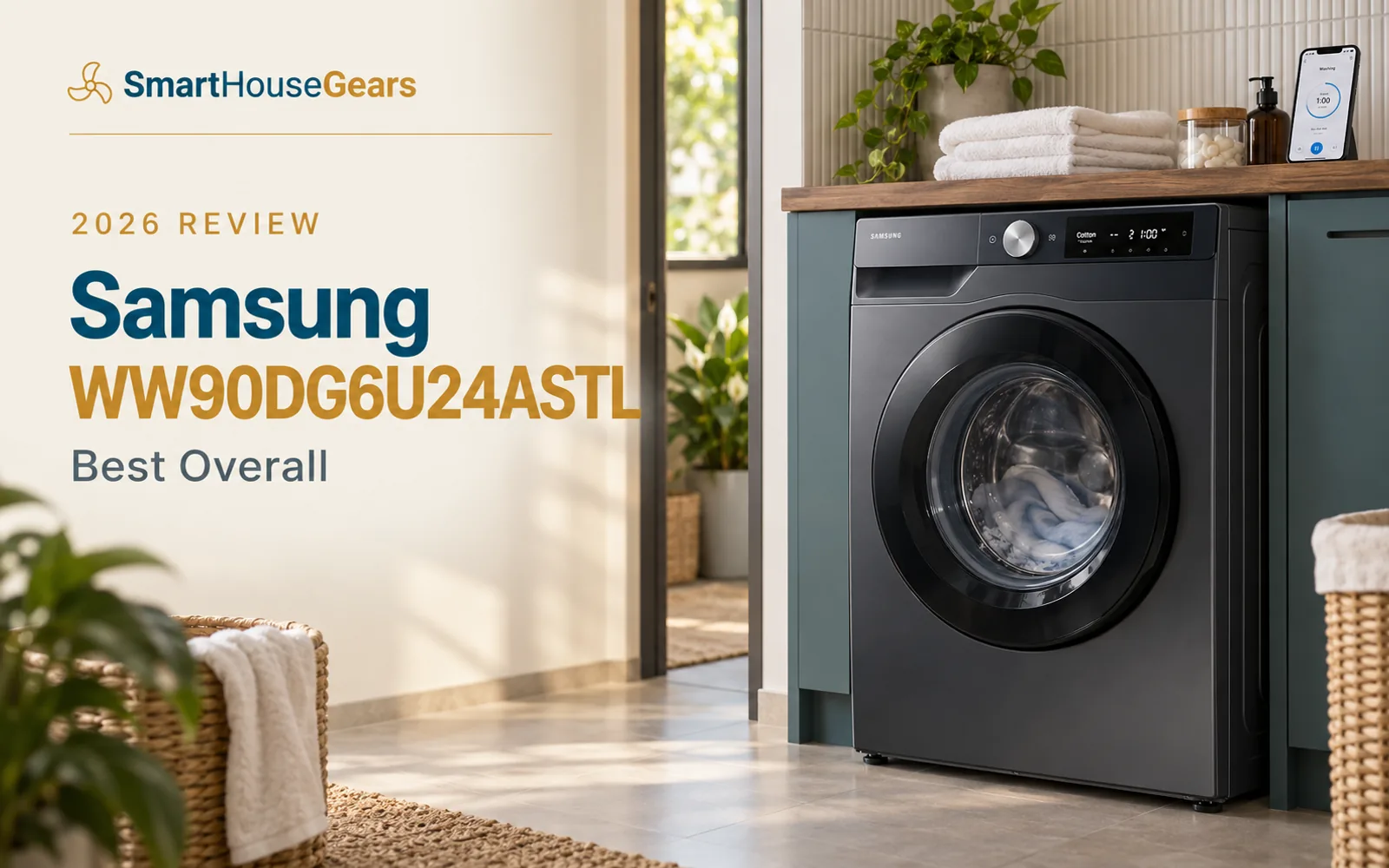 Samsung WW90DG6U24ASTL