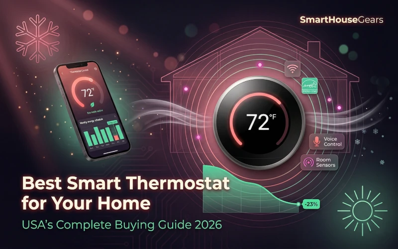 8 Best Smart Thermostats for Home USA 2026 from $79